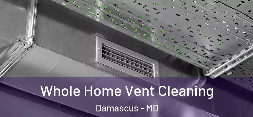 Whole Home Vent Cleaning Damascus - MD